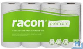 Küchenrolle racon Premium 2lg. weiß 64Blt/Rll 25x22cm, 48 Rll/Pack