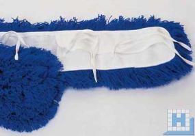 Acryl-Mop blau 130 cm mit Band