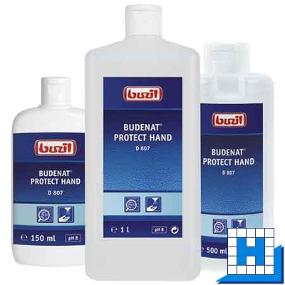 Budenat Protect Hand D807, 500ml, Händedesinfektion parfümfrei (20Fl/Kart)