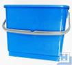 Eimer 6L blau, rechteckig (L22,5xT17,5xH22cm)