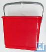 Eimer 6L rot, rechteckig (L22,5xT17,5xH22cm)