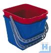 Eimer 15/17 L, blau rechteckig 35x31xH28cm