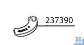 Kabelabdeckung für Steckerfach (PPR240)