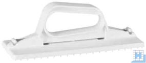 Handgerät Padhalter, weiß, 230x95x80 mm, (Klammer)