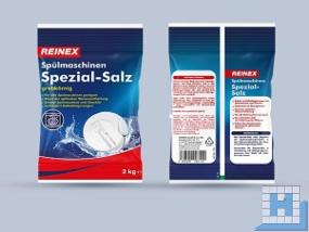REINEX Spezial-Salz für alle Spülmaschinen im Beutel grob, 2 kg (6 Pack/Krt)