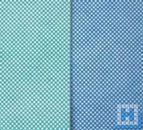 Bodentuch Supra blau/weiss 50x70 cm
