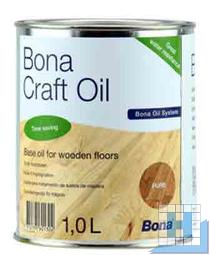 Bona Craft Oil 1L, Holzpflegeöl Natural, 6Ds/Krt (Vorgänger Bona Carls 90)